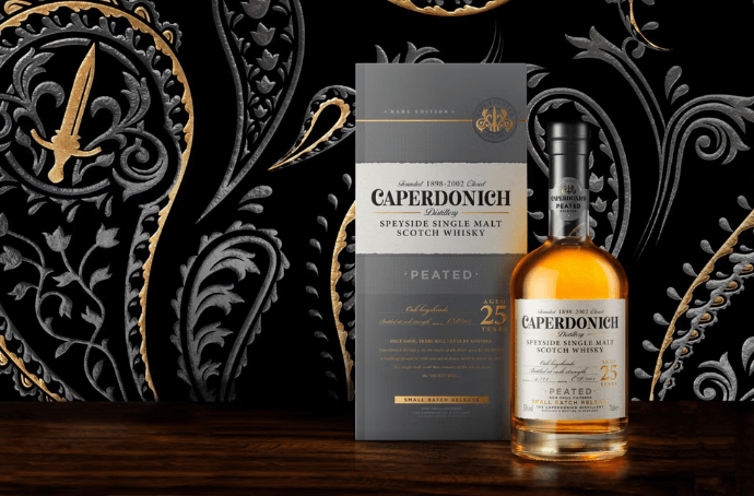 CAPERDONICH 25YO PEATED SMALL BATCH RELEASE I OPAKOWANIE